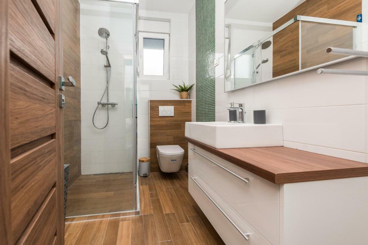 Luxury Penthouse Apartman Mandre Kültér fotó