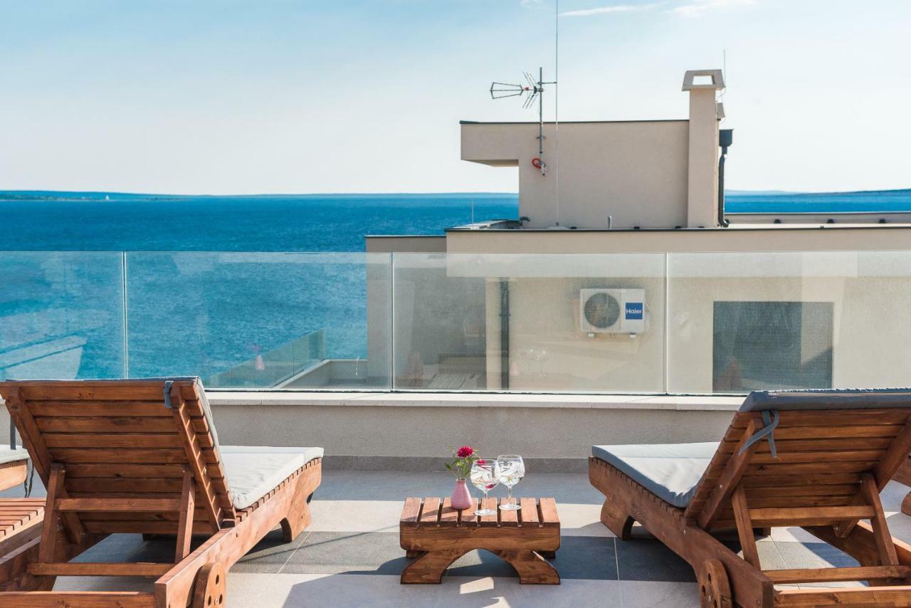 Luxury Penthouse Apartman Mandre Kültér fotó