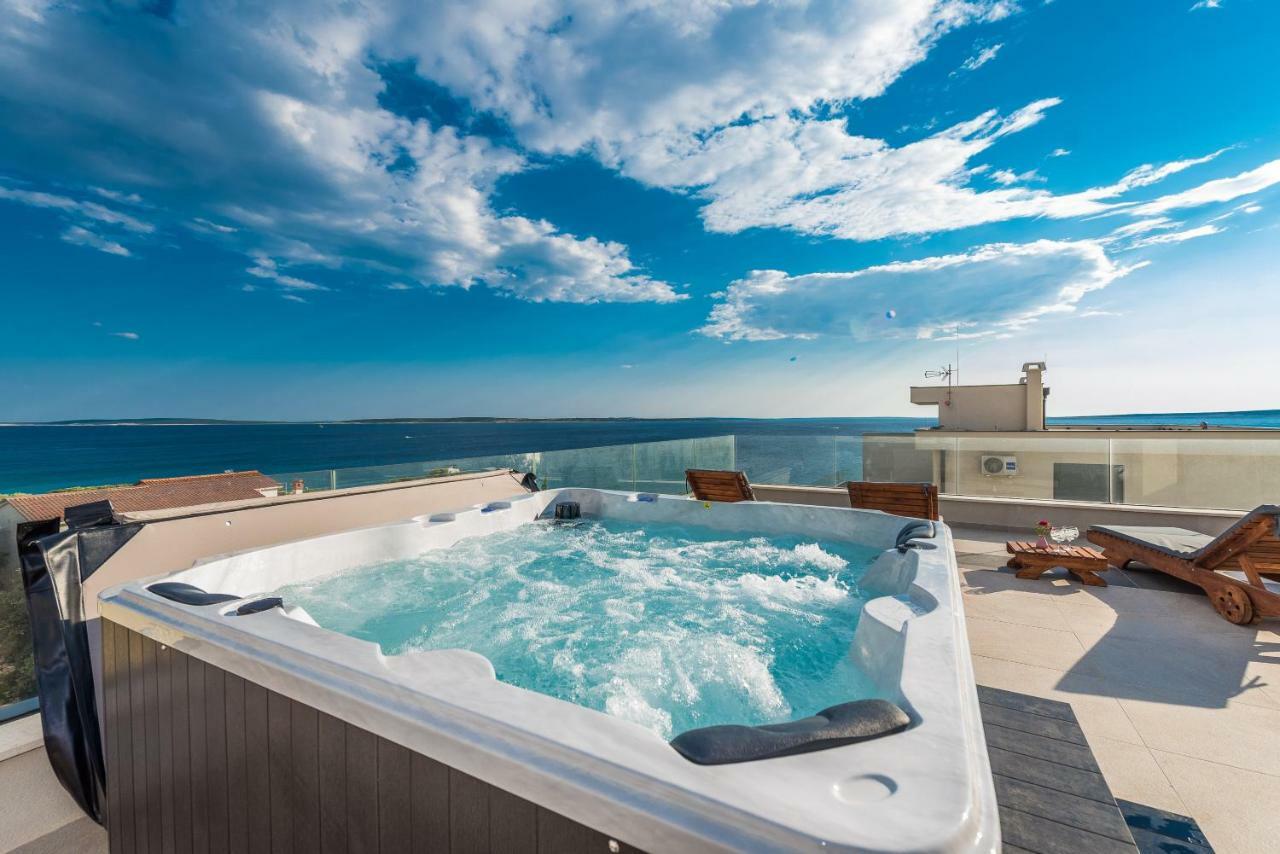 Luxury Penthouse Apartman Mandre Kültér fotó