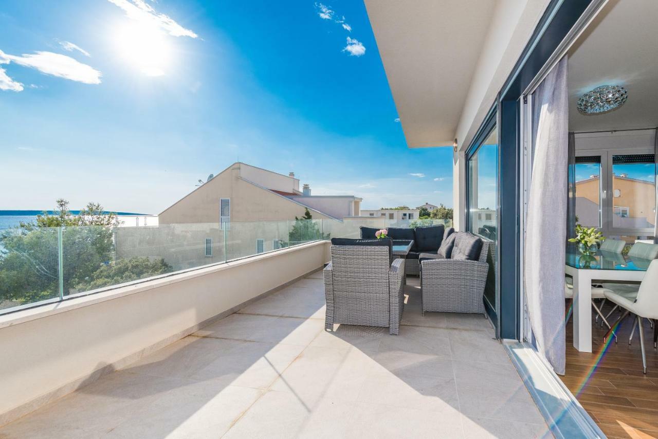 Luxury Penthouse Apartman Mandre Kültér fotó
