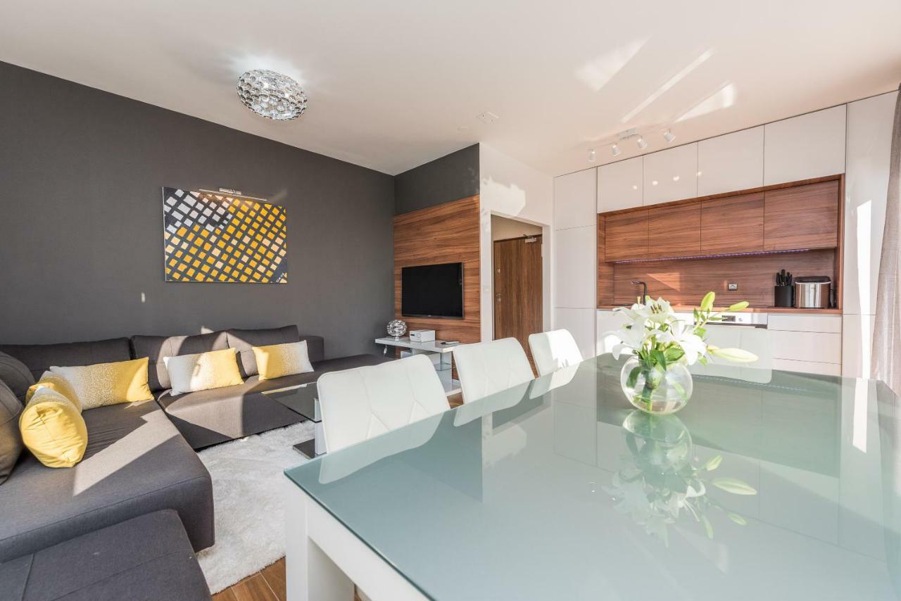 Luxury Penthouse Apartman Mandre Kültér fotó