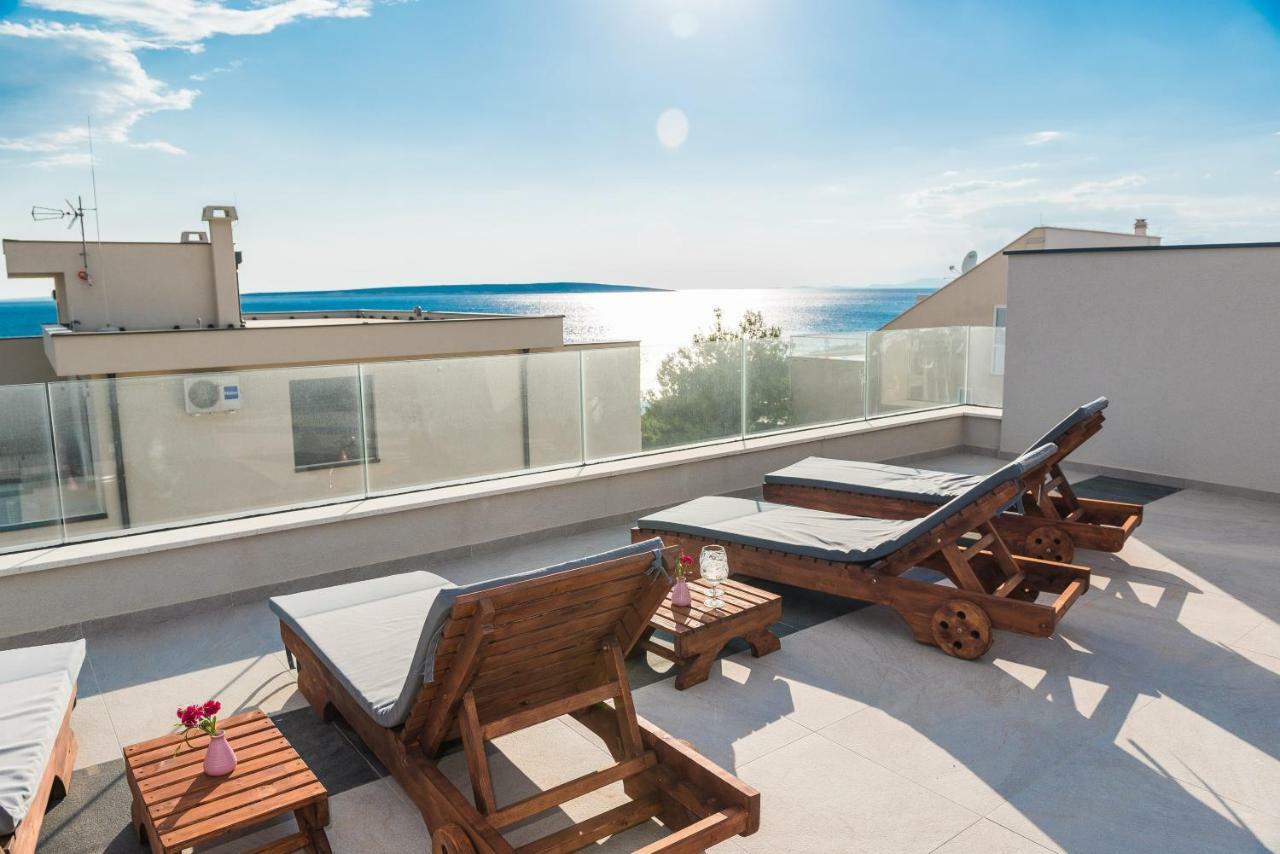 Luxury Penthouse Apartman Mandre Kültér fotó