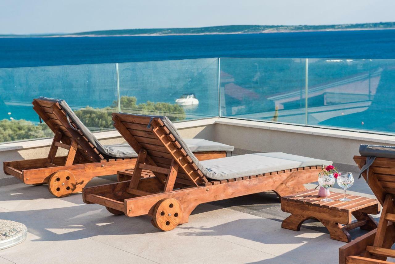 Luxury Penthouse Apartman Mandre Kültér fotó