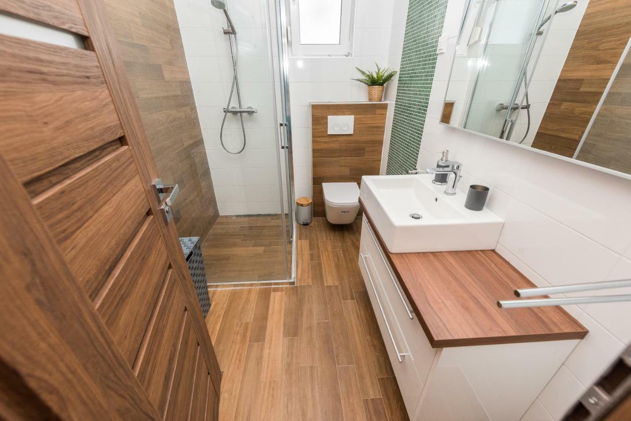 Luxury Penthouse Apartman Mandre Kültér fotó